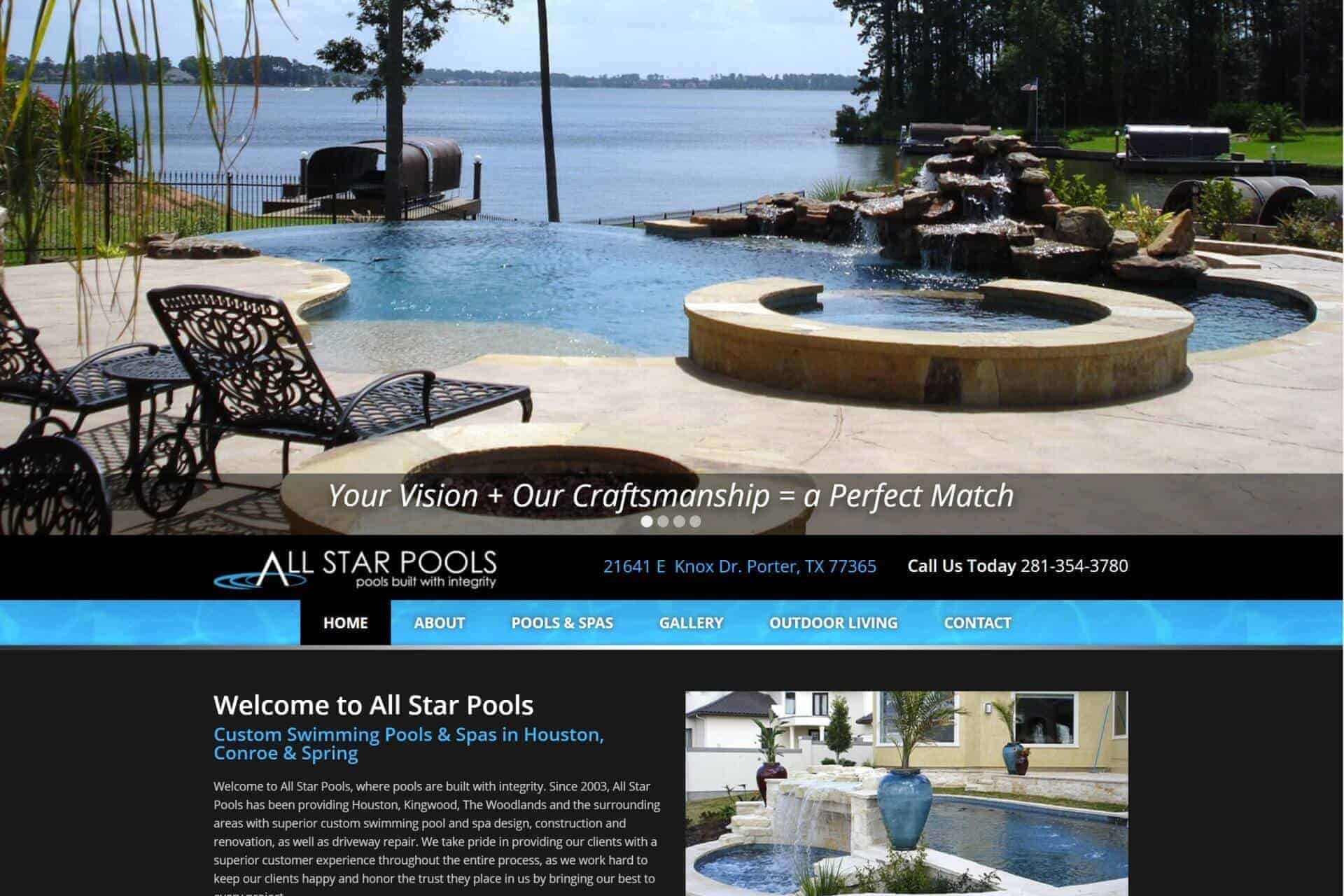 All Star Pools by Burke Barclay