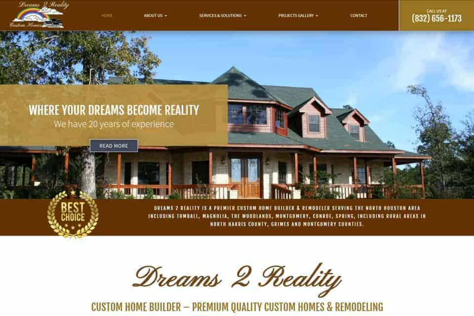 Dreams 2 Reality Custom Homes & Remodeling by Burke Barclay Social Security Disability Attorney